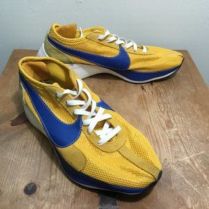 Nike Men Moon Racer QS Running Shoe Yellow Ochre BV7779-700 Size 13